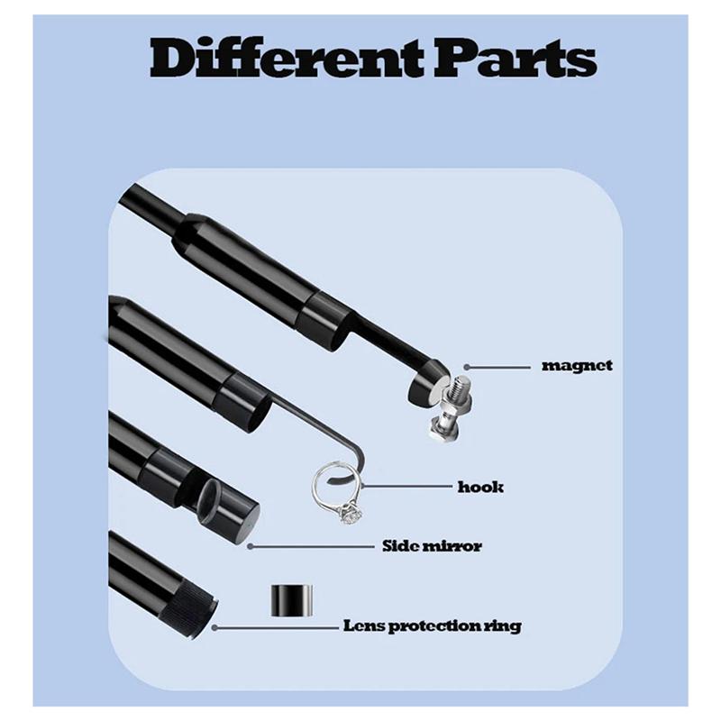 

A96I-Industrial Pipeline Endoscope With Light 4.3-Inch LCD HD Digital Camera Handheld Waterproof Sewer Inspection Camera