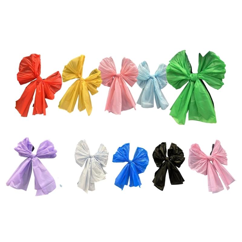 Large Plastic Bowknot Decoration For Wedding And Party Easy To Hanging Perfect For Background Decorations.