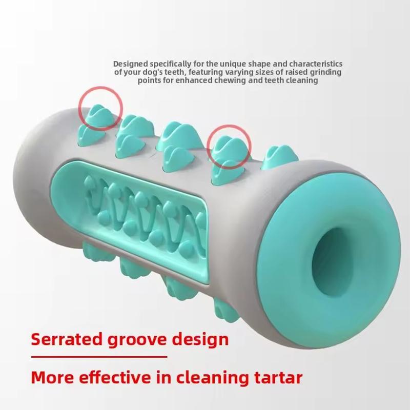 Bite Resistant Dog Molar Stick Toy Leak Food Teeth Cleaning Pet Chew Toy For Small Medium Large Dog Self Play Relieve Boredom