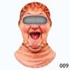 Funny Old Man Ski Mask Realistic Face Summer 3D Printed Full Face Mask For Skiing Snowboarding Outdoor Sports