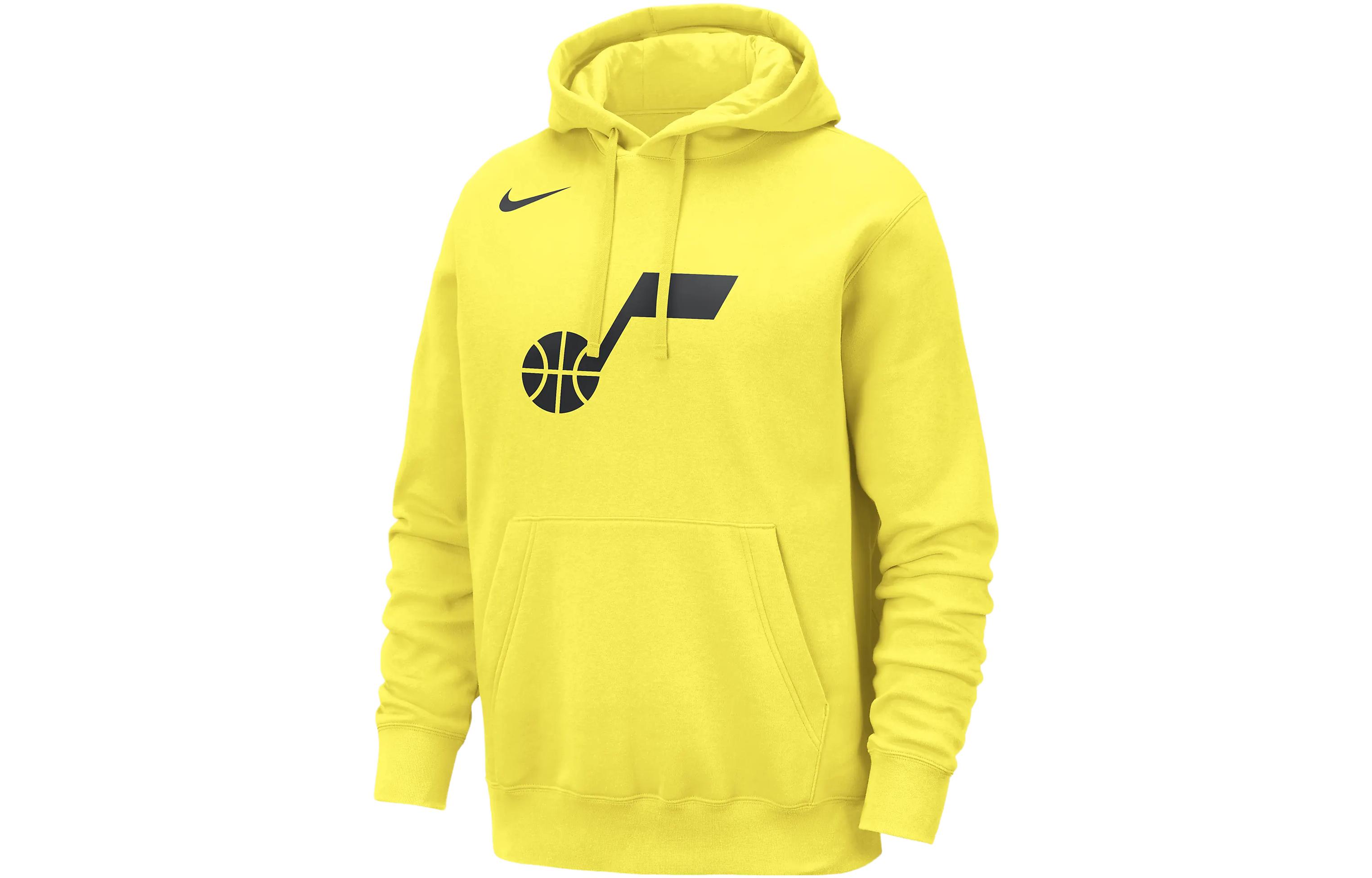 Nike Sweatshirts Men s Yellow Hooded Moderate Regular FB4776-729 M