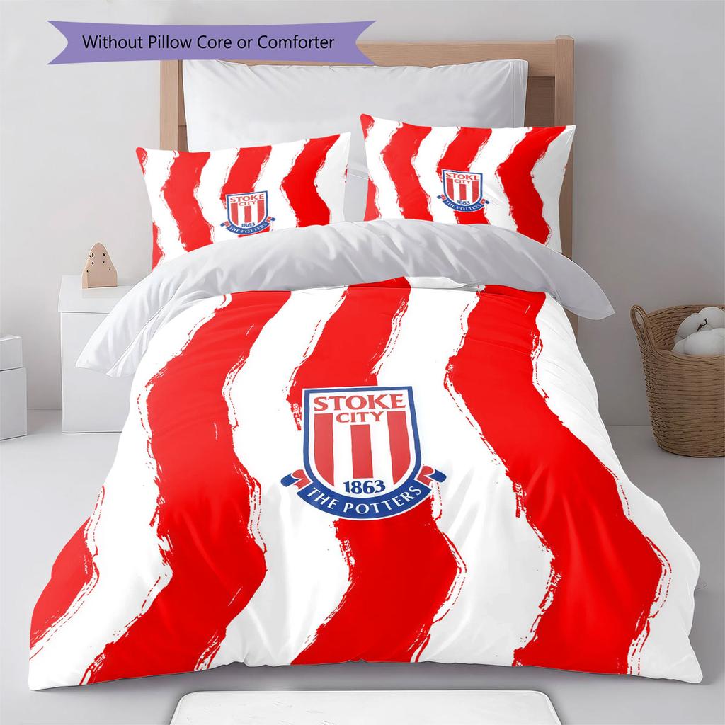 SCFC Bedding Quilt Set Quilt Cover Pillowcase Home Decoration Birthday Gift (1 * Duvet Cover + 2 * Pillowcase, Without Core)