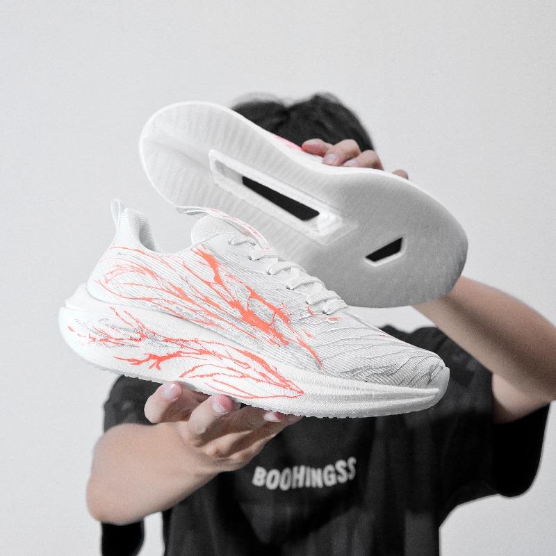 Fashion Sports Men's Women Running Shoes Marathon Breathable Rebound Air-cushion Sneakers Couple Wear-resistant Basketball Trainers36-44