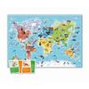 Clementoni - Entdecke die Welt Puzzle - Mit Aktivitäten, Herausforderungen, Tombola und Suchspiel - Ab 6 Jahren