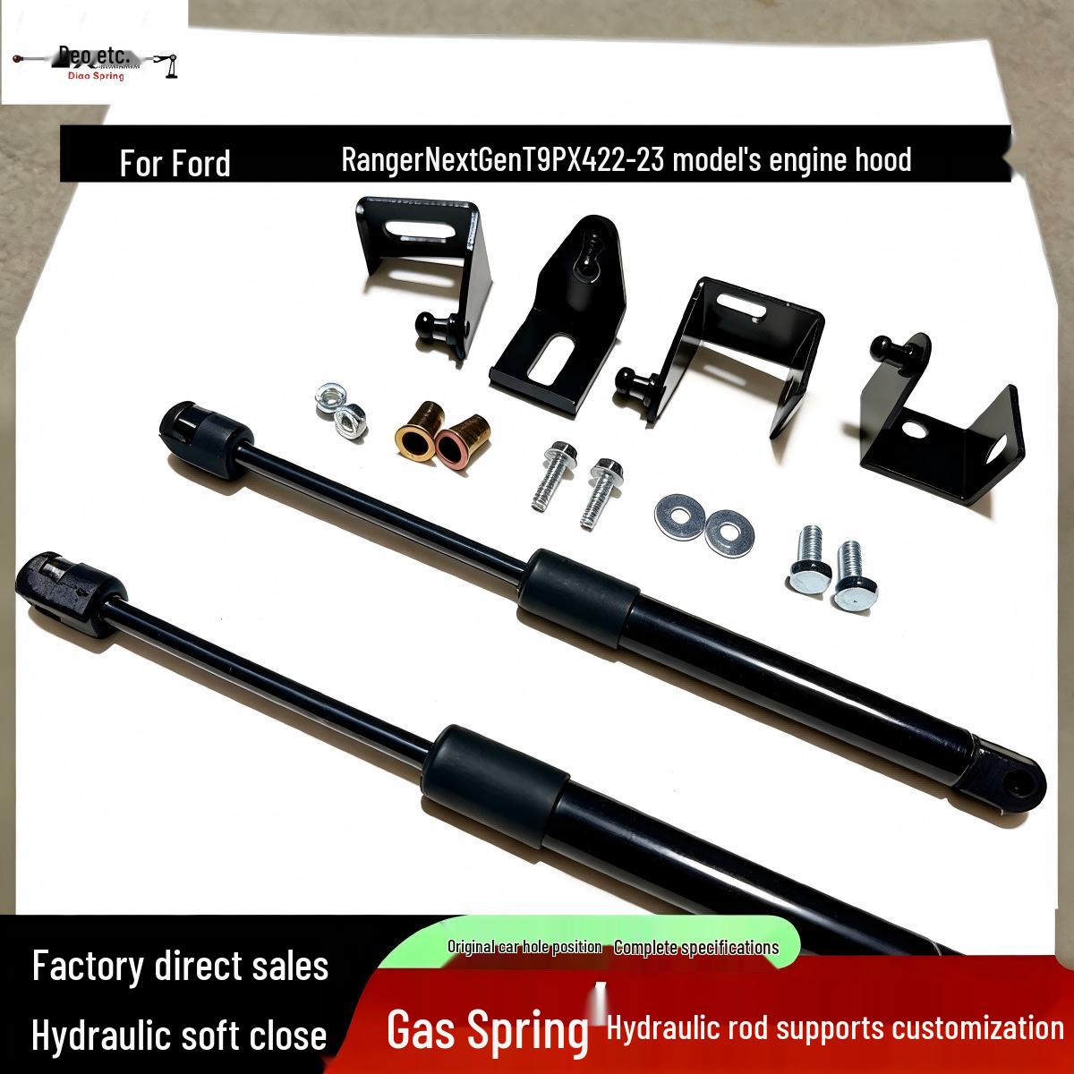 

Ford Ranger Next Gen T9 PX4 2022-2024 Hood Support Shock Absorber Yes