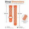 Honeycomb‑Breathable Silicone Watch Band For Huawei Band11 /11 Pro /11 Pro NFC