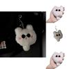 Cute Cat Plush Toy Keychain For Gifts And Decor Adorable Stuffed Animal With Embroidered Features