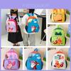 Cute Cartoon Pattern Nylon Kindergarten Backpack For Boys And Girls Lightweight And Durable With Dual Shoulder Straps Perfect For School And Travel
