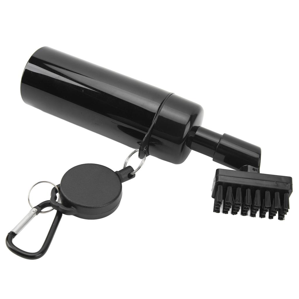 Golf Water Brush with Nylon Bristles 160ML Detachable Water Bottle Water Spray Golf Cleaning Tool