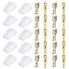 Car Wire Connector, T Type 2 Pin Power Plug Male and Female Socket and