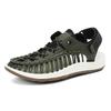 Fashion Sandals for Men Fashion Handmade Woven Sandals Summer Breathable Mesh Sandals Mens Casual Sports Sandal Non-Slip Beach Sandalias