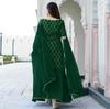 Women Party Wear Designer Cotton Rayon Kurti Palazzo Dupatta Set
