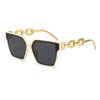 New Women Vintage Sunglasses Designer Retro Rectangle Sun Glasses Female Cat Eye Driver Goggles Fashion Eyewear