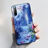 Fodral För Sony Xperia 10 II / 10 III Mobilskal Estetiskt Mode Söt Katt Astronaut Svart Silikon Mjuk Stötdämpande Baksidesskydd