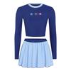 Split Long-sleeved Swimsuit Women's Adult Conservative 1011 New Vacation Sunscreen, Special Sunscreen for Swimming Pools