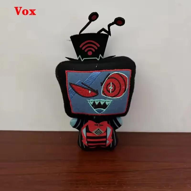 Große Dämonenaugen Super Lustige Animation Niffty Plüschtiere Schlüsselanhänger Anhänger Alastor Anime Hotel Rucksack Plüschtier Puppe Dekoration