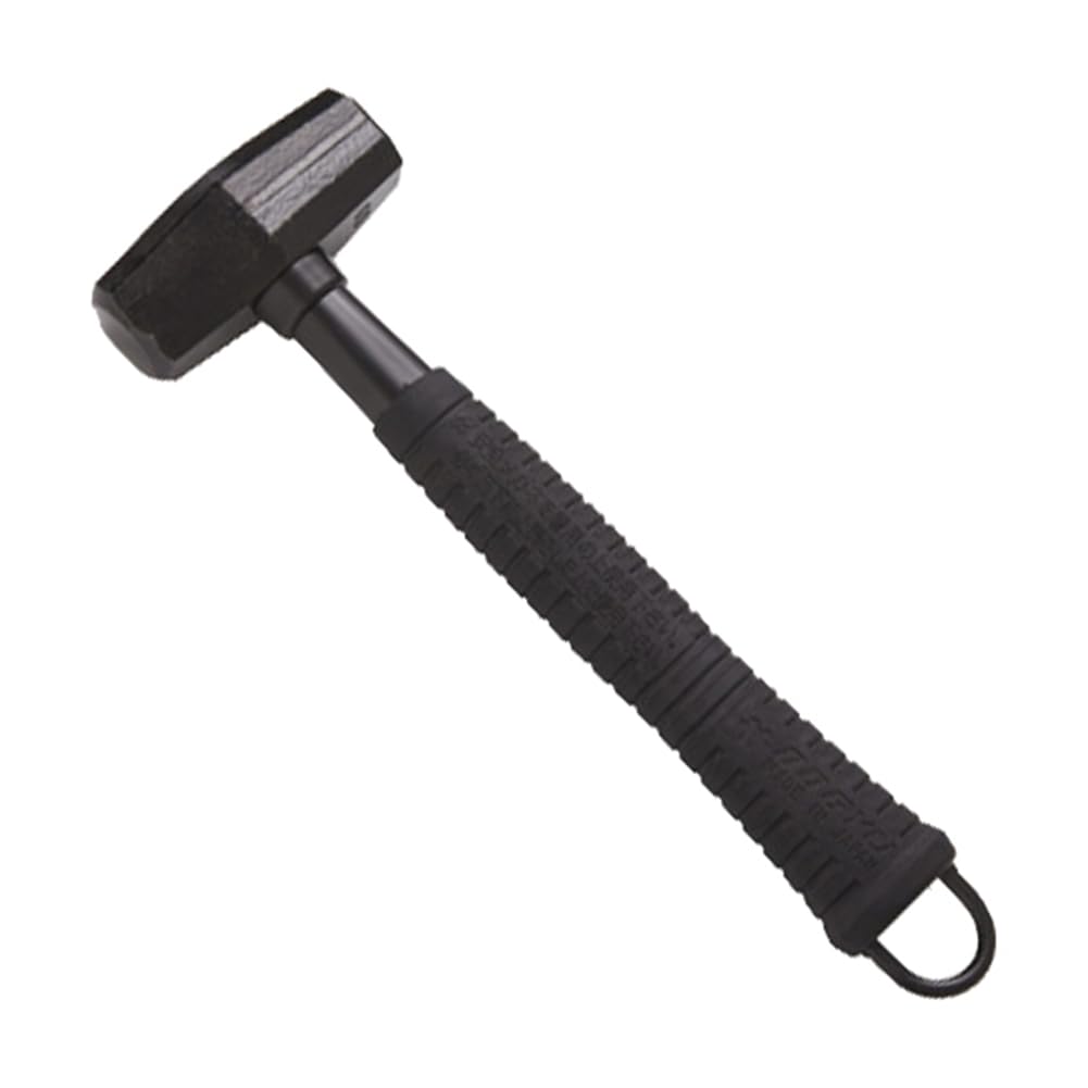 

Togyu premium metal fittings pipe stone hammer black 0.7kg