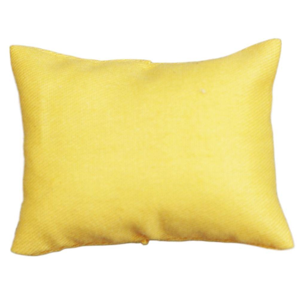 Pretend Play 1:6/1:12 Dollhouse Furniture Doll House Accessories Simulation Plaid Pillow Gifts