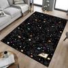 1PC Space Planets Extra Large Non Slip Floor Carpet, Office, Family, Studio Large Area Rug Indoor Rugs, Bold Statement Piece