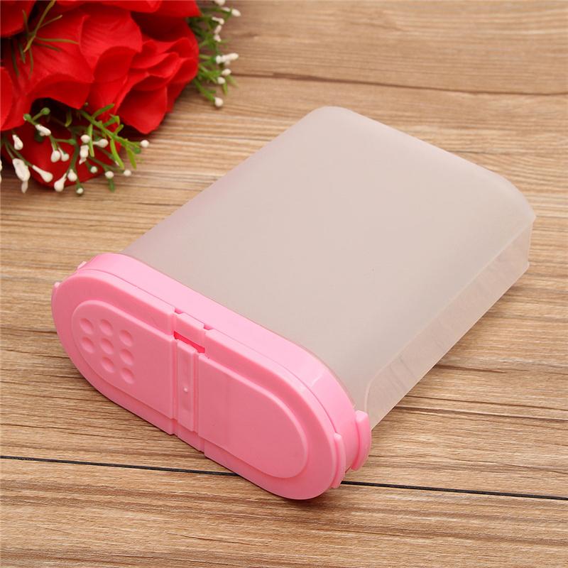 3 Color 250ml Plastic Food Seasoning Container Kitchen Spice Boxes Jar Double Lid Cereal Condiment Bean Storage Bottle Container