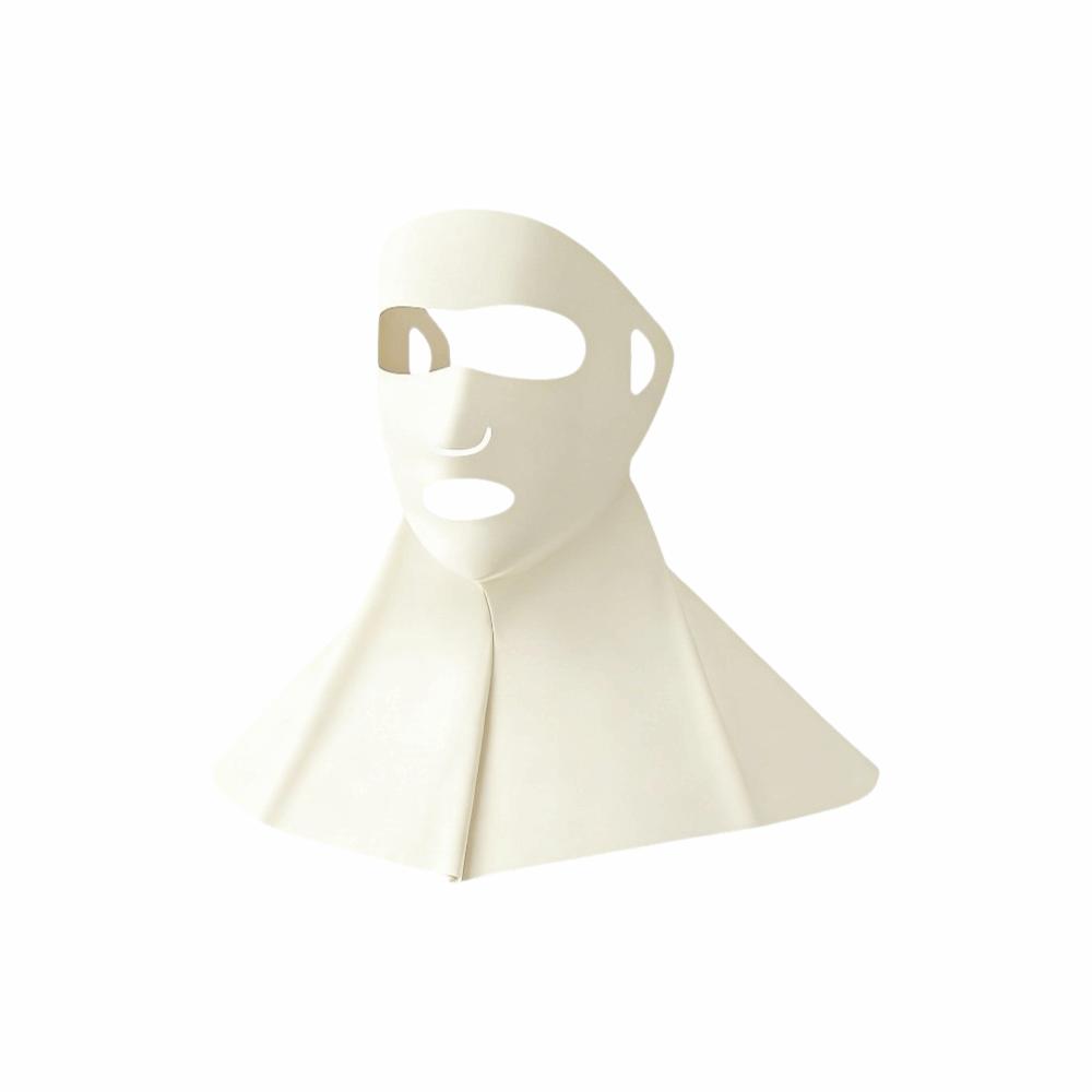 Breathable Sunscreen Face Shield Neck Protection UV Protection Mask Outdoor Activities бежевый