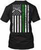 Military Police Flag - T Shirt Made In the USA Size S To 5XL