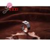 Fast Shipping Trendy New Arrival Finger Rings Classic Geometric Cut CZ Rhinestone Clear White Crystal Women Jewelry