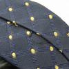 Used BURBERRY Tie Silk Navy Suit