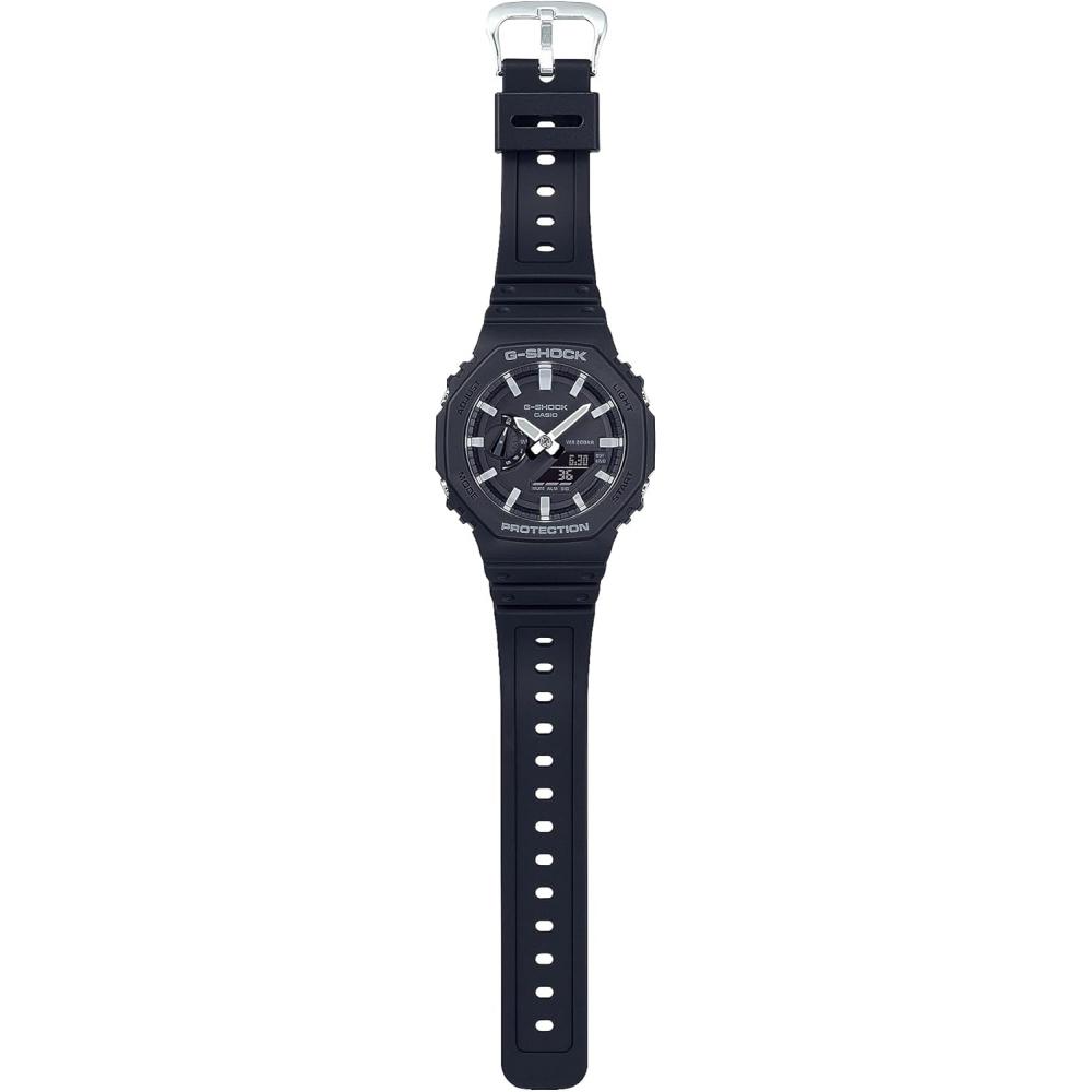 Casio [CaSio] Watch G Shock [domeStic Genuine] Carbon Core Guard Ga 2100 1ajf Men S Black Standard Color Black