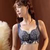Mesh Gebürstete Brust Haare Spitze Übergröße BH U-förmiger Schöner Rücken Ohne Stahlbügel Verstellbarer BH