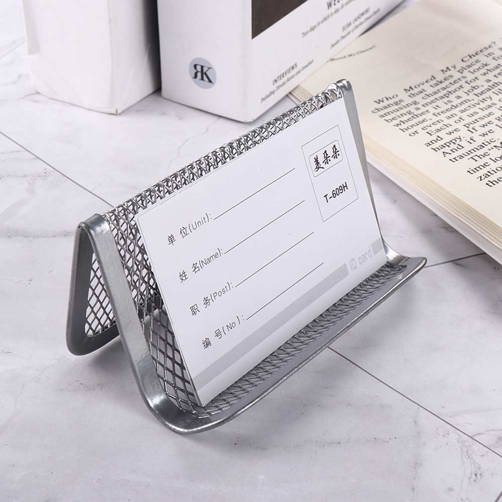 Desk Storage Stand Name Card Holder Desk Business Holders Business Card Holder Card Display Stands