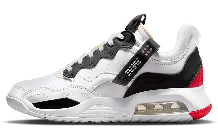 Jordan MA2 White University Red Light Smoke Grey Black CV8122-106 43