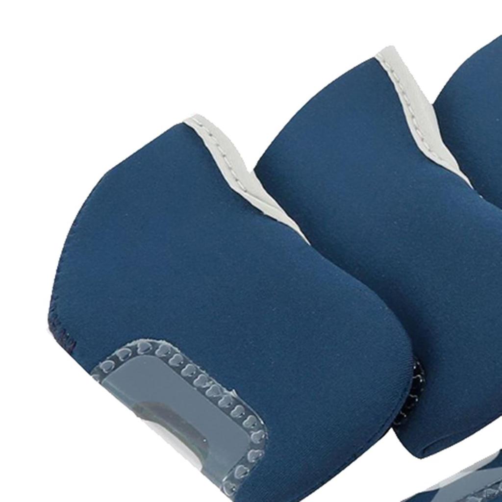 10 Pieces Visible Golf Iron Covers Club Covers, Universal Headcover Putters Protection