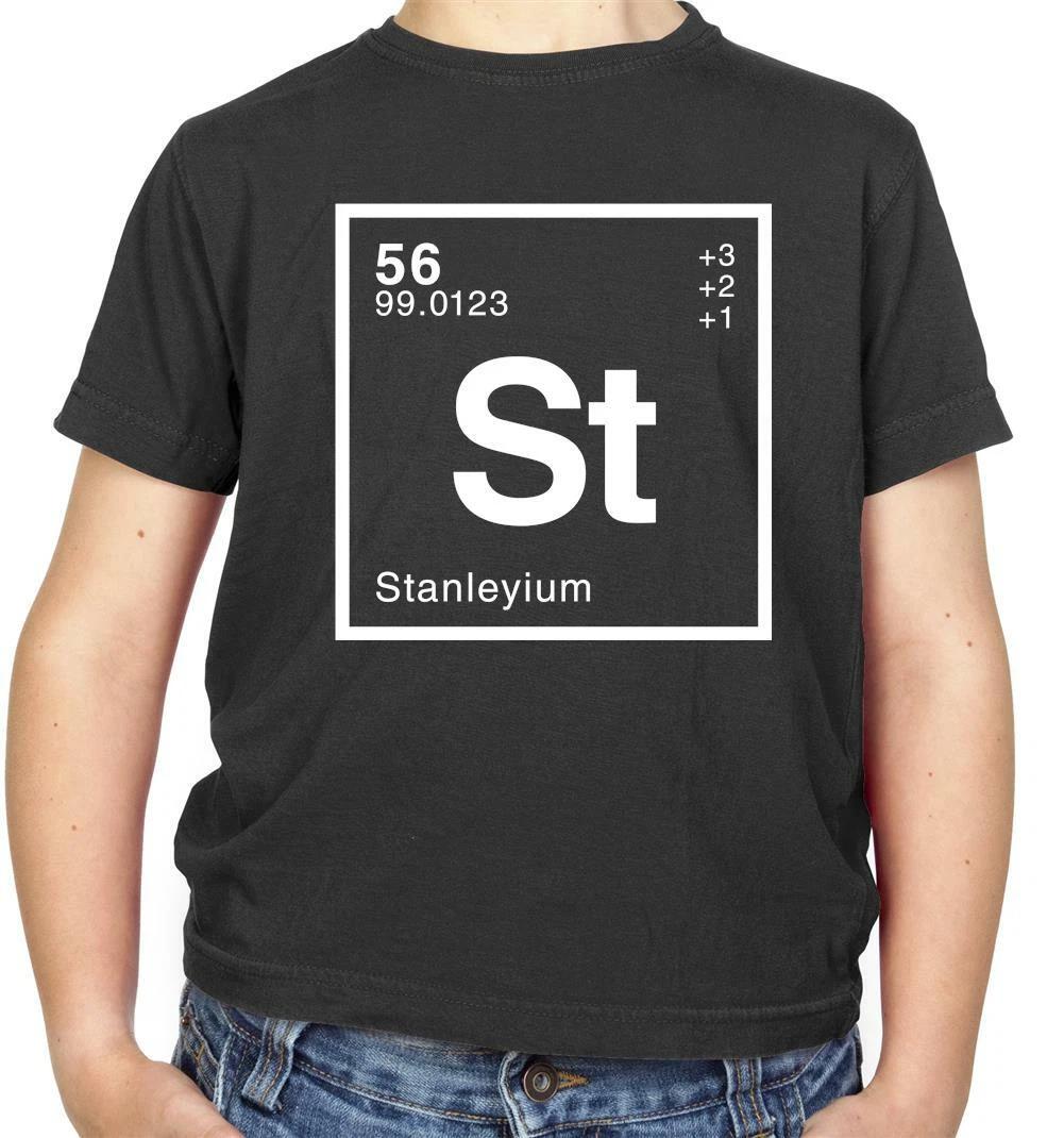 Elet Name Stanley Kids T-Shirt - Surname - First Name - Physics - Science 110