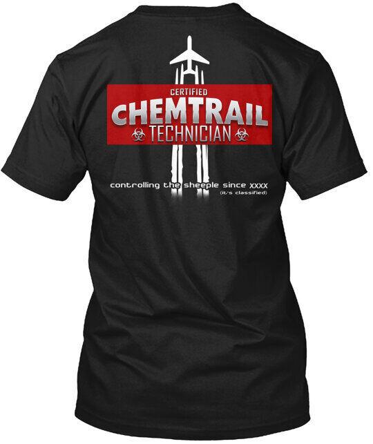 Chemtrail Technician T-Shirt Made in the USA Size S to 5XL 4XL