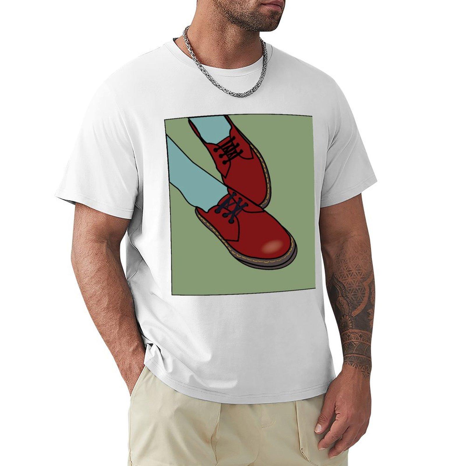 DMs TShirt customs design your own animal prinfor boys mens plain t shirts S