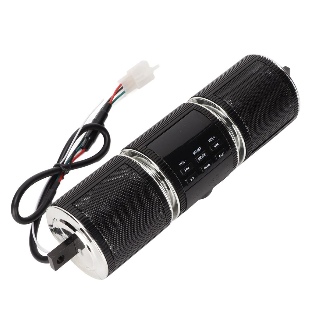 Motorrad   Lautsprecher Kabellos IP54 Wasserdicht  12V Lenker Montiert   Soundsystem