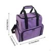 Large Nail Polish Case,Multifunctional Portable Travel Makeup Organizer Carrying Case