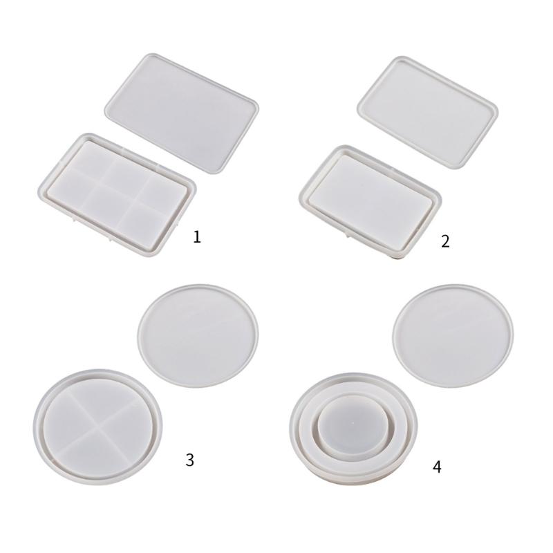 Photo Frame Silicone Mold Quicksand Crystal Epoxy Molds Resin Casting Pendant Mould DIY Craft Handmade Table Decoration