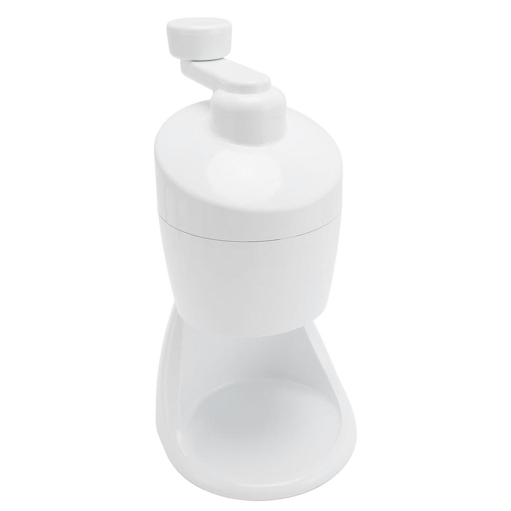 Handkurbel-Eisraspler 420 Edelstahl Manuelle Schnee-Eis-Kegelmaschine Slushie-Maker für Zuhause Outdoor Kommerzielle Nutzung mit Schüssel