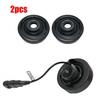2x 80mm Gummi Scheinwerferlampen Staubschutz Wasserdichte Kappe Für LED HID Xenon Lampe