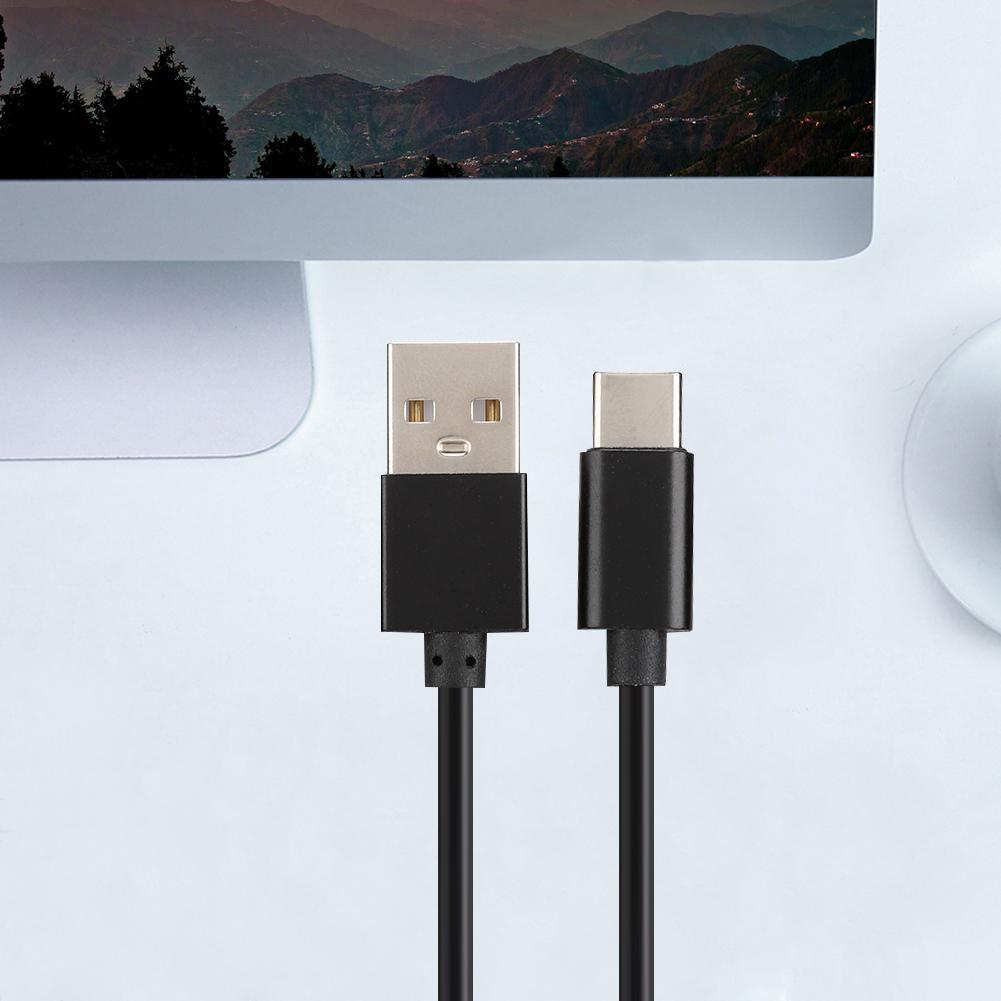 5A Type C Fast Charging Four Core Pure Copper Charging Cable Data Transmission Line 1 Meter