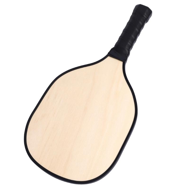 Raquette de Pickleball en Bois Raquette de Pickleball Raquettes de Pickleball Légères avec Poignée Ergonomique Rembourrée Cadeaux pour Hommes Femmes
