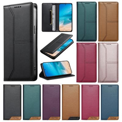 Wallet RFID Blocking Layer Protect Magnetic Flip Leather Case For iPhone 17E Air 17 Pro Max 16e 16 15 Plus 14 13 12 Phone Cover