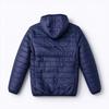 Mens Short Winter Hooded Puffer Jacket Casual Solid Color Loose Fit Warm Coat