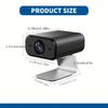 Mini trådløst sikkerhetskamera husholdnings ledningsfritt USB-strømforsyning 720P nattsyn kjæledyrpass/babysikkerhet mobiltelefon fjernkontroll sanntidsvisning
