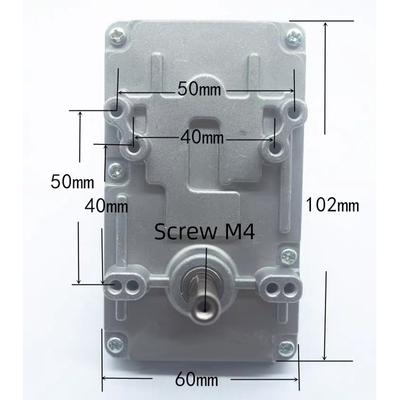 555 Geared Motors 7. typu Kovové ozubené kolo DC Geared Motor 12V 24V Reciprokační mechanismus Excentrické kolo Příslušenství