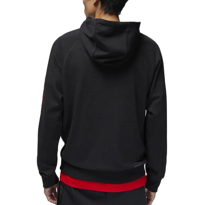 Jordan Sweatshirts Men's Black Hooded Moderate DV5626-010
