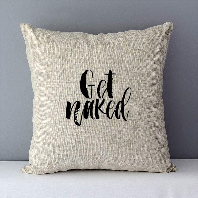 Short Plush Material Pillowcasedream Believe Achieve Letters Printed Quality Cozy Cushion Cover Home Decorative Pillows Square