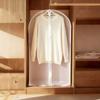 Storage Dust Cover Waterproof Visible Moisture-proof Mildew Proof Hanging Pocket Coat Suit Hanging Cotton Jacket Bag Long Style